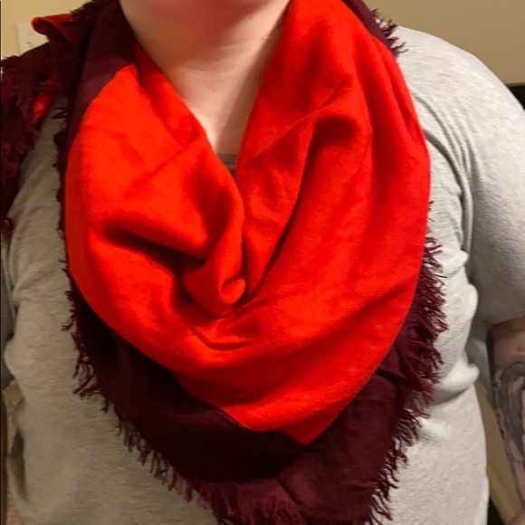 Coach Logo 100% Wool Large Squire Scarf - Picture 3 of 3